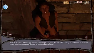 Medieval days &num;3 - Masturbating space fully thinking of fat ogre cocks